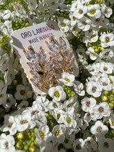 Load image into Gallery viewer, Greek Goddess Leaf Huggies