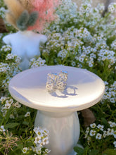 Load image into Gallery viewer, Icey Chained Silver Huggies