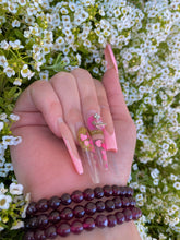 Load image into Gallery viewer, Garnet Crystal Beaded Bracelet