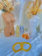 Load image into Gallery viewer, Citrine Crystal Beaded Bracelet