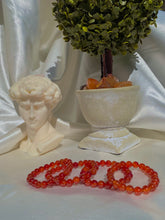 Load image into Gallery viewer, Carnelian Crystal Beaded Bracelet