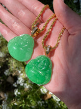 Load image into Gallery viewer, High Grade Jade Buddha Pendant