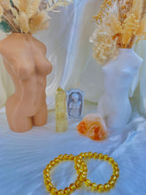 Load image into Gallery viewer, Citrine Crystal Beaded Bracelet