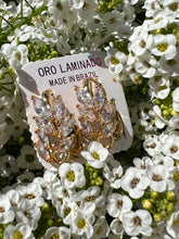 Load image into Gallery viewer, Greek Goddess Leaf Huggies