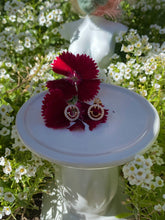 Load image into Gallery viewer, Studded Smiley Earrings