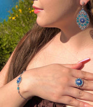 Load image into Gallery viewer, Spanish Statement Earring Raffle