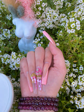 Load image into Gallery viewer, Garnet Crystal Beaded Bracelet