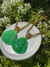 Load image into Gallery viewer, High Grade Jade Buddha Pendant
