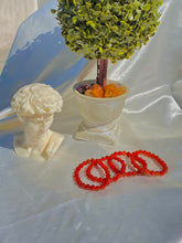 Load image into Gallery viewer, Carnelian Crystal Beaded Bracelet