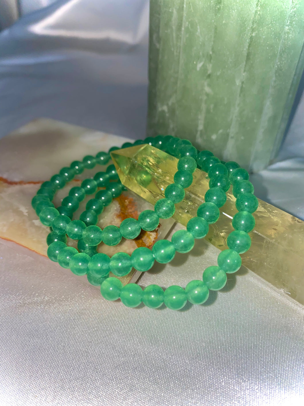 Jade Crystal Bracelet