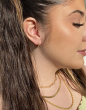 Load image into Gallery viewer, Pastel Gold Huggy Hoop Earrings
