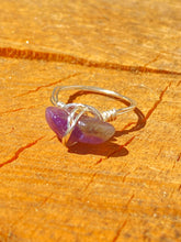 Load image into Gallery viewer, Handmade Amethyst Ring
