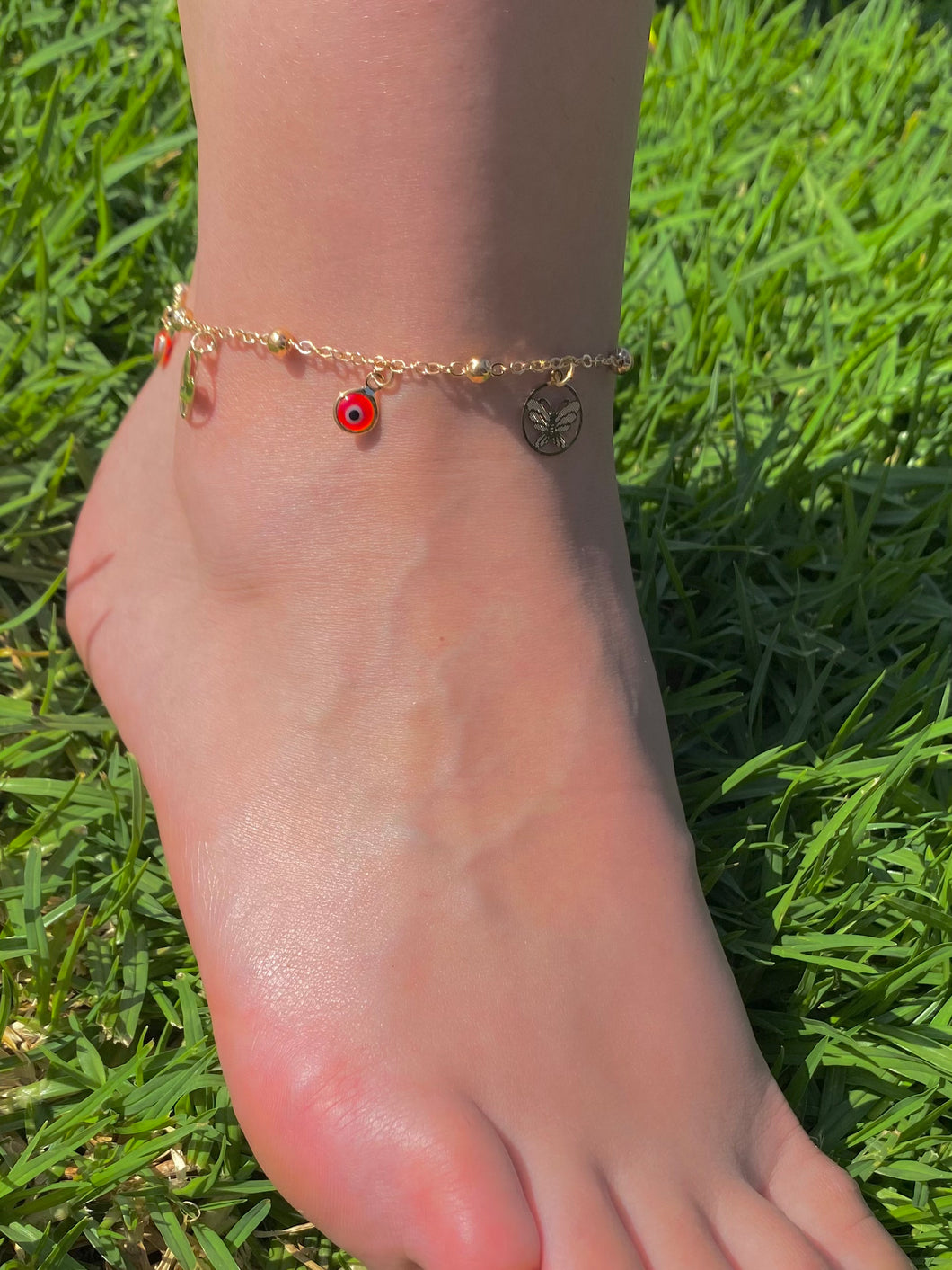 Butterfly Eyes Anklet