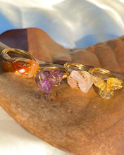 Load image into Gallery viewer, Crystal Cluster Rings (handmade)
