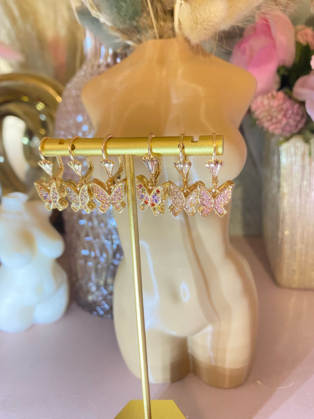 Aurora Butterfly Earrings