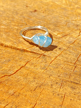 Load image into Gallery viewer, Handmade Amazon Stone Ring
