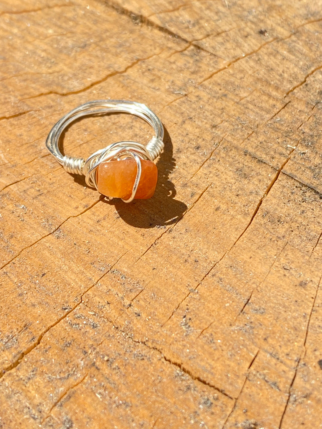 Handmade Carnelian Ring